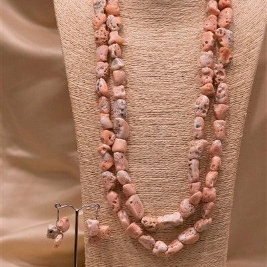 Coral Rough Mala-0